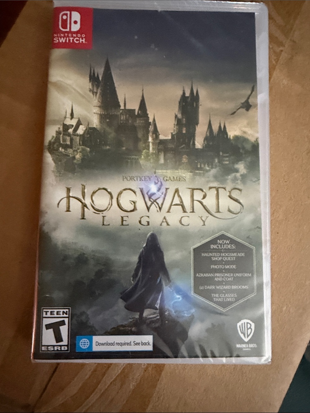 Nintendo Hogwarts Legacy - Green, Gray, Black Artwork